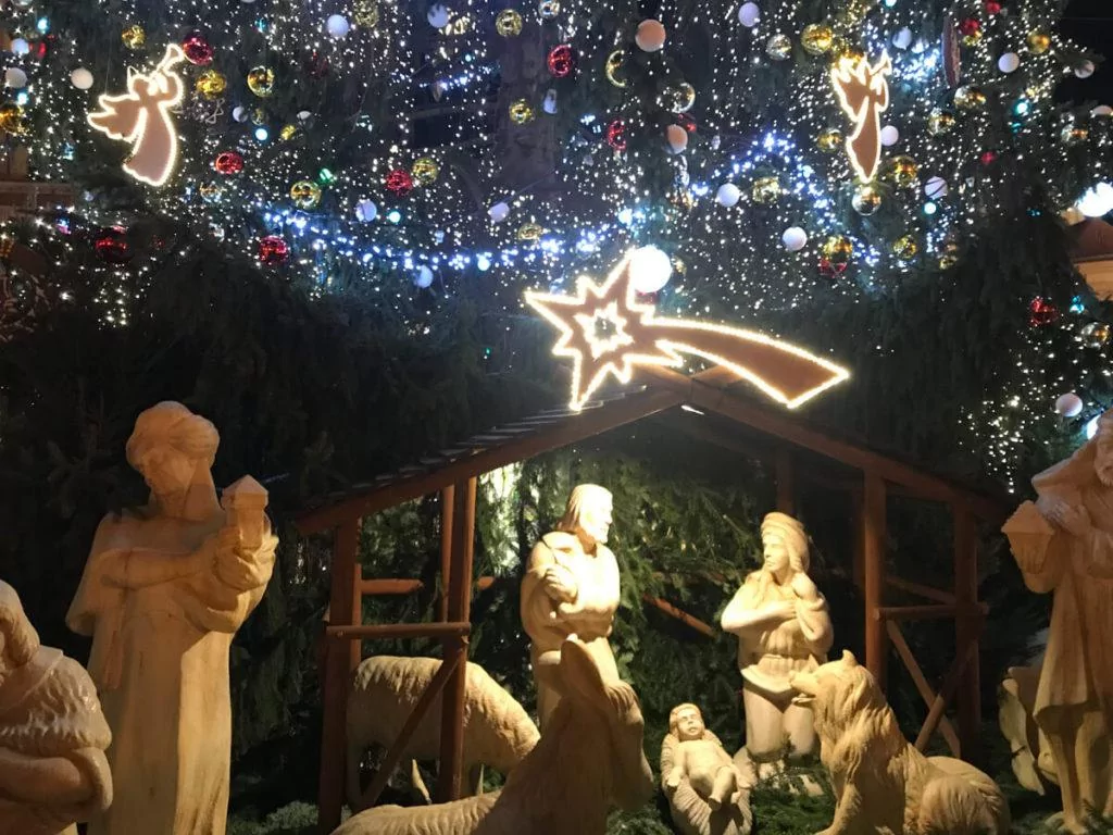 Nativity Scene - Prague at Christmas