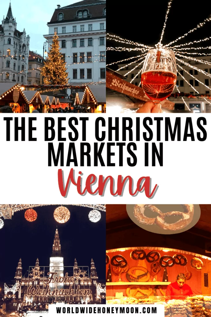 These are the best Christmas markets in Vienna Austria | Vienna Christmas Market Photography | Vienna Christmas Market Outfit | Vienna in Winter | Things to do in Vienna | Rathausplatz Vienna | Schonbrunn Palace | Am Hof Vienna | Stephansplatz Vienna | Vienna Christmas Market Mug | German Christmas Market Mugs | Vienna Christmas Market Food | Where to Stay in Vienna | Christmas in Vienna Austria | Best Christmas Markets in Europe