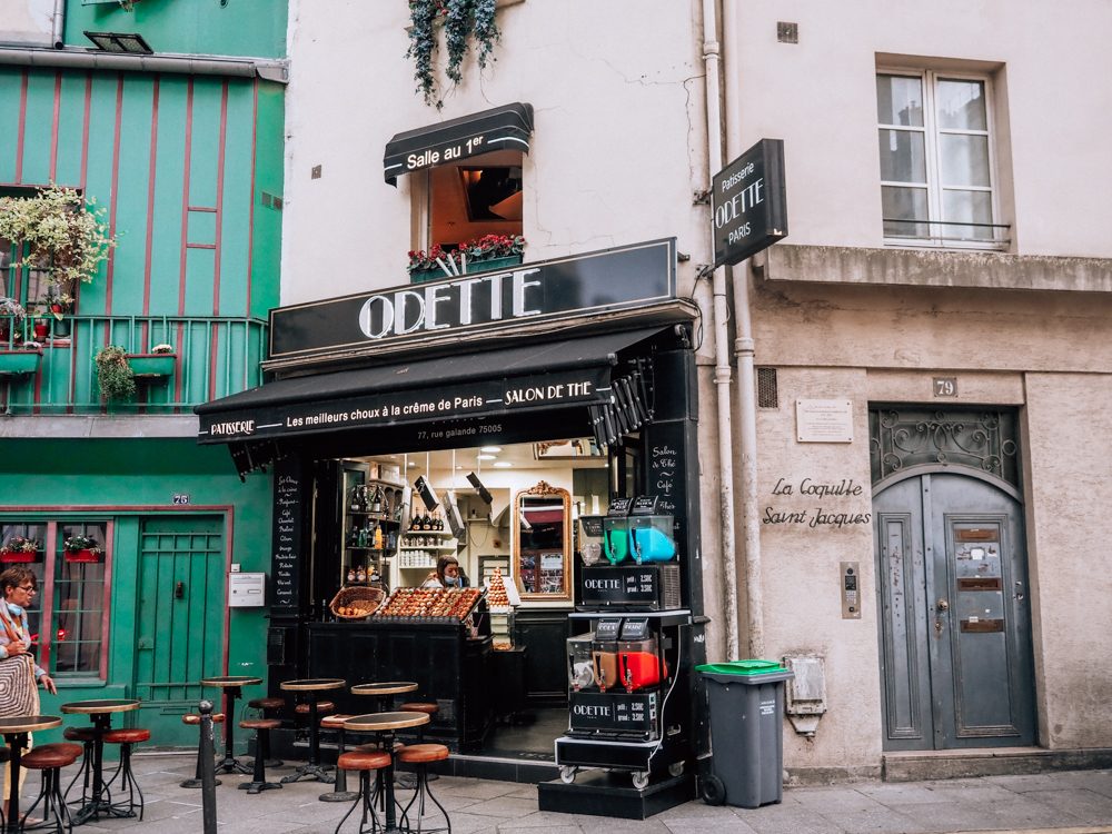 Odette Pastry Shop in Paris