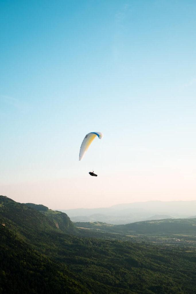 Paragliding in Annecy