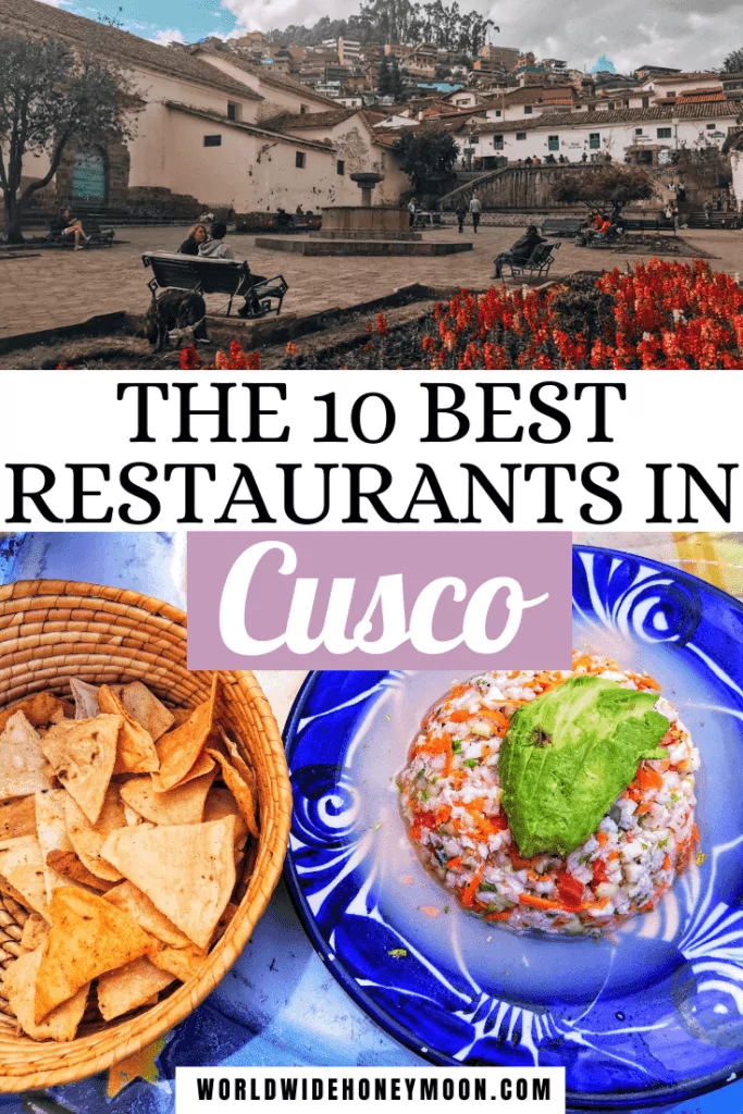 These are hands-down the best restaurants in Cusco Peru | Cusco Food Restaurant | Cusco Food Peru | Food in Cusco Peru | Cusco Peru Restaurants | Cusco Restaurants | Peruvian Food Traditional | Where to Eat in Cusco Peru | Peru Food | Things to do in Cusco | Vegan Peruvian Food | Ceviche in Peru | Peru Destination | Cusco Peru Market | San Pedro Market Cusco