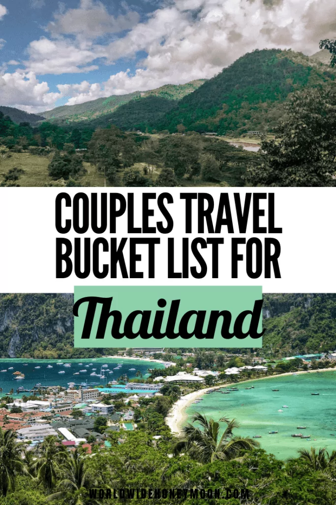 These are the 12 most romantic things to do in Thailand | Thailand Bucket List Things To Do | Thailand Bucket List Challenge | Honeymoon Destinations Thailand | Things to do in Thailand | Things to do in Thailand Bangkok | Things to do in Thailand Phuket | Things to do in Phuket | Things to do in Bangkok | Things to do in Chiang Mai | Travel to Thailand Tips | Bangkok Bucket List | Chiang Mai Bucket List