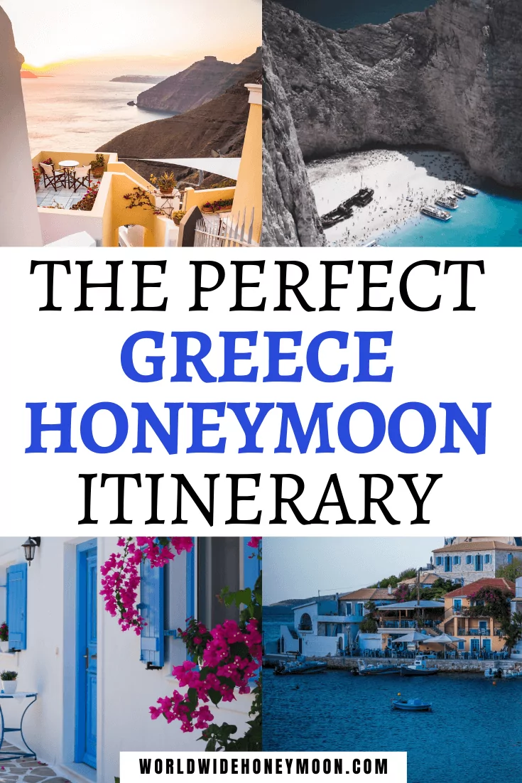 Spend a wildly romantic honeymoon in Greece in just 7 days from beaches to Athens