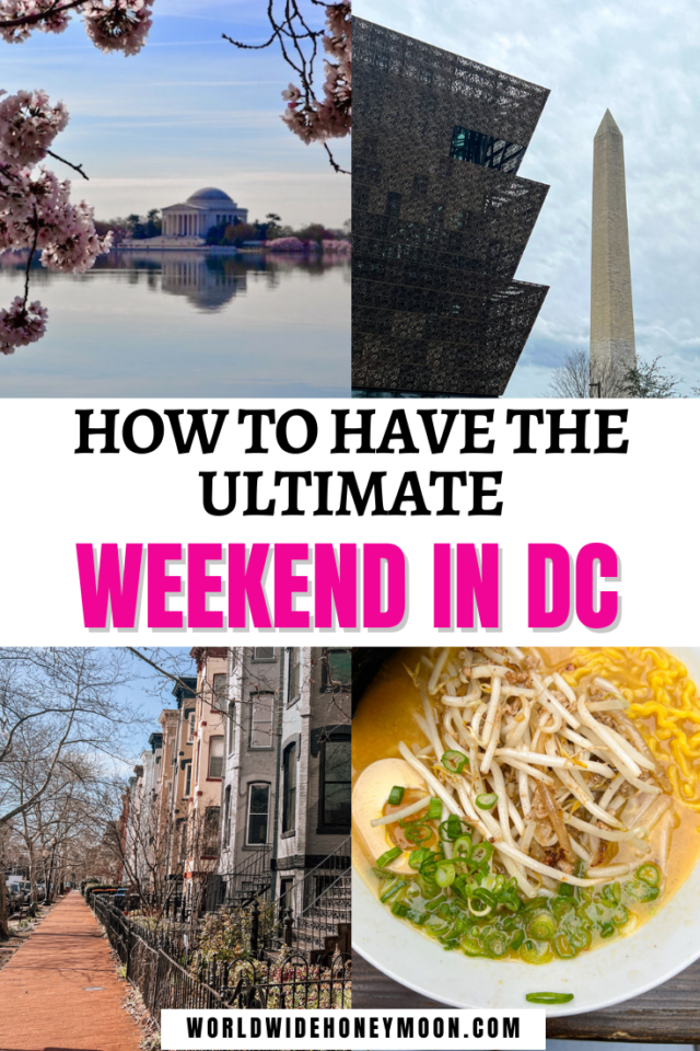 3 Days in Washington, DC Itinerary: Insider Tips For A Local Experience ...