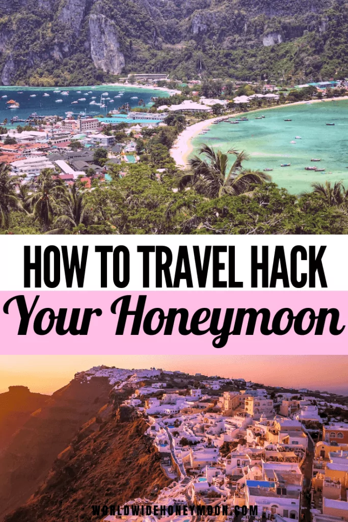 This is how to travel hack your honeymoon | Wedding Credit Cards | Travel Hacking Credit Cards | Travel Hacking For Beginners | Travel Hacking Tips | Miles and Points Travel | Credit Card for Wedding | Wedding Hacks Budget | Honeymoon Budget Ideas | Honeymoon Budget Tips | Honeymoon Hacks Tips | Honeymoon Travel Hacking | Save Money on Your Honeymoon Through Wedding Purchases | Wedding Planning Tips