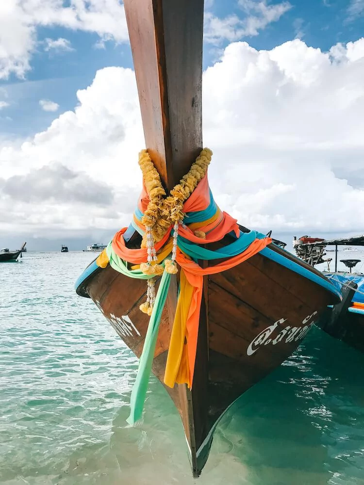 Longtail boat in Koh Lipe