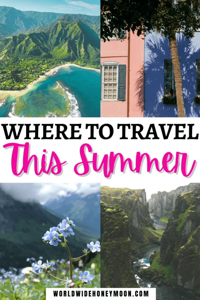 Where to travel this summer | Summer Travel | Where to Travel in the US | Where to Travel in 2021 | Where to Travel in June | Where to Travel in July | Where to Travel in August | Where to Travel in September | Summertime Travel | 2021 Travel | 2021 Travel Goals | Glacier National Park Travel | Greek Islands Travel | Portland Maine Travel | Acadia National Park Travel | Croatia Travel | New River Gorge National Park Travel | Great Smoky Mountains National Park Travel | Travel 2021 Destinations