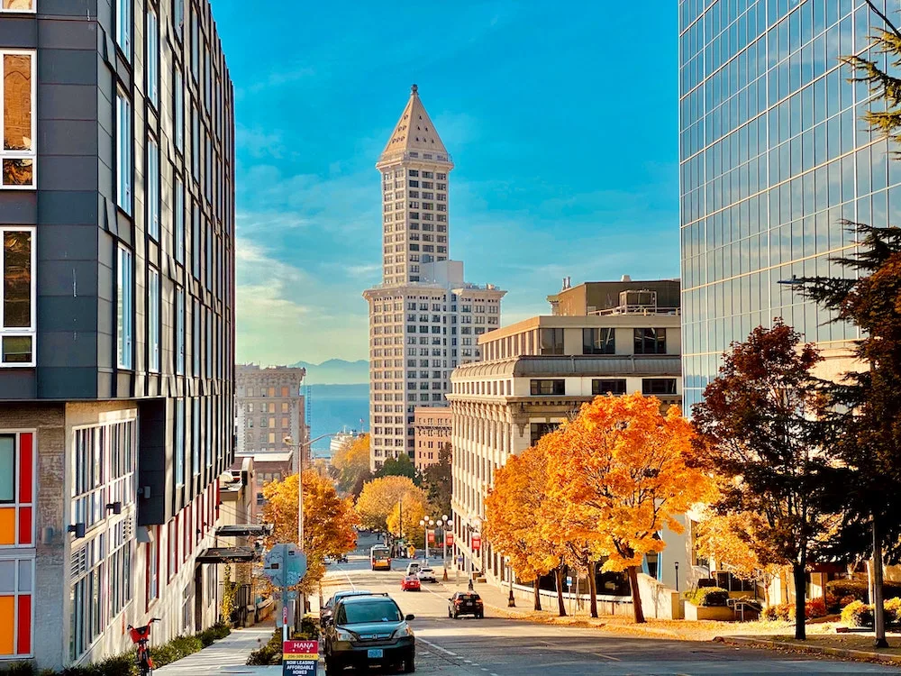 Street in Seattle, Washington