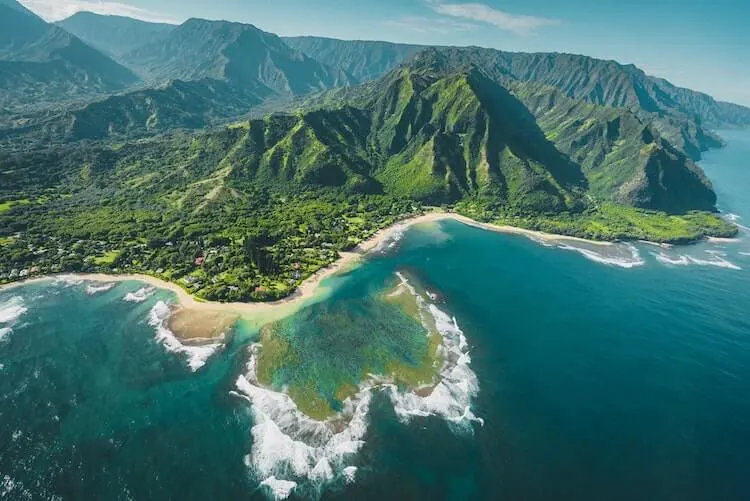 Bird's Eye View of Kauai