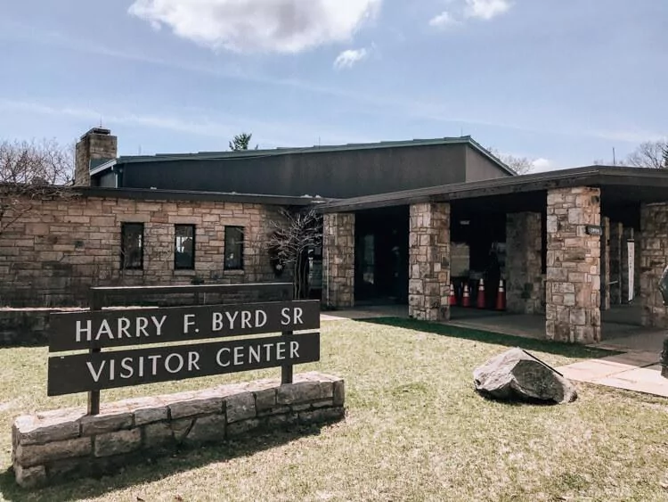 Harry F Byrd Sr Visitor Center building
