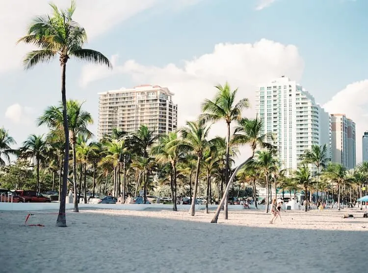 Miami Beach in Florida - Best Honeymoon Destinations in the USA