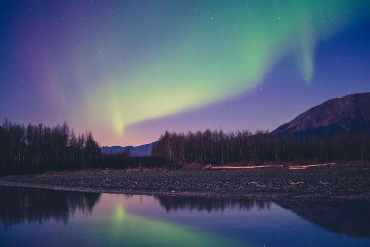 Northern Lights in Alaska - Best Honeymoon Destinations in the USA