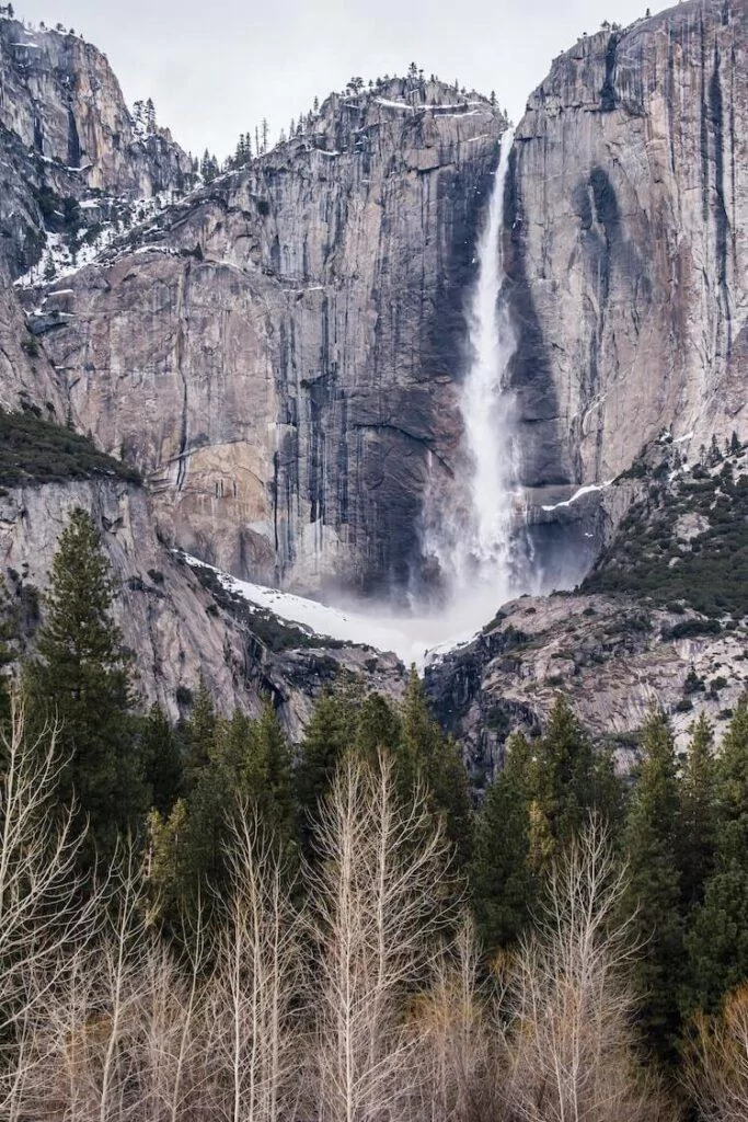 Yosemite Falls in Yosemite National Park