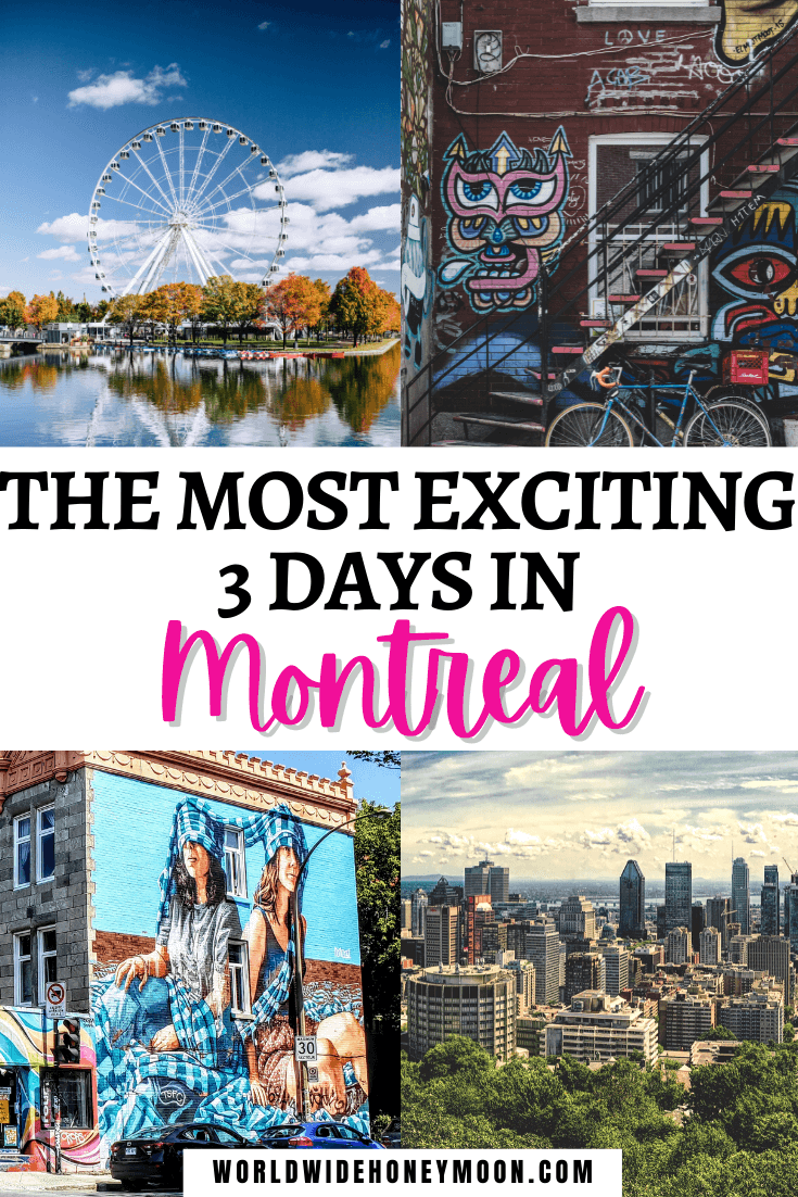 3 Days in Montreal Itinerary