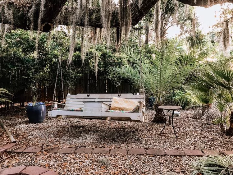 Bench at Tybee Island Inn