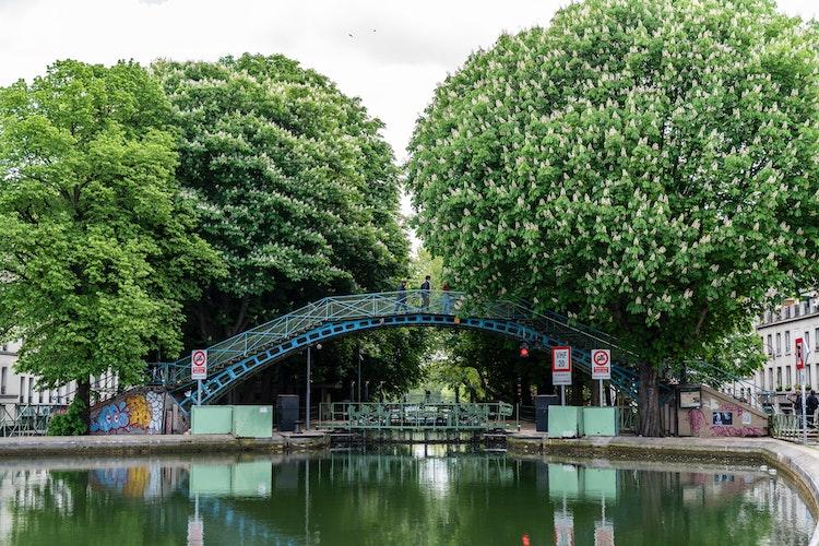 Canal Saint Martin during the day