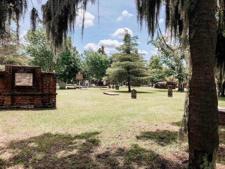 Cemetery in Savannah