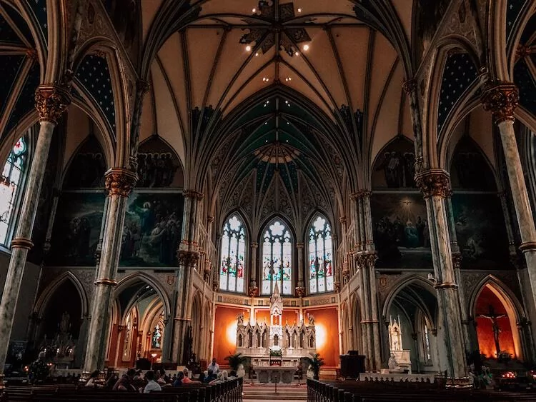 Inside of St. John's Basilica