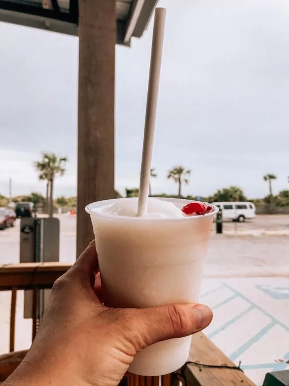 Pina Colada at North Beach Bar and Grill