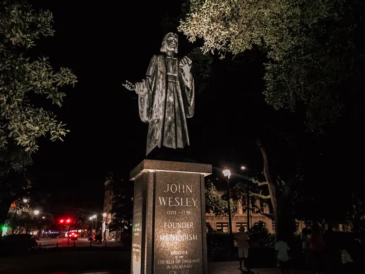 Statue of John Wesley