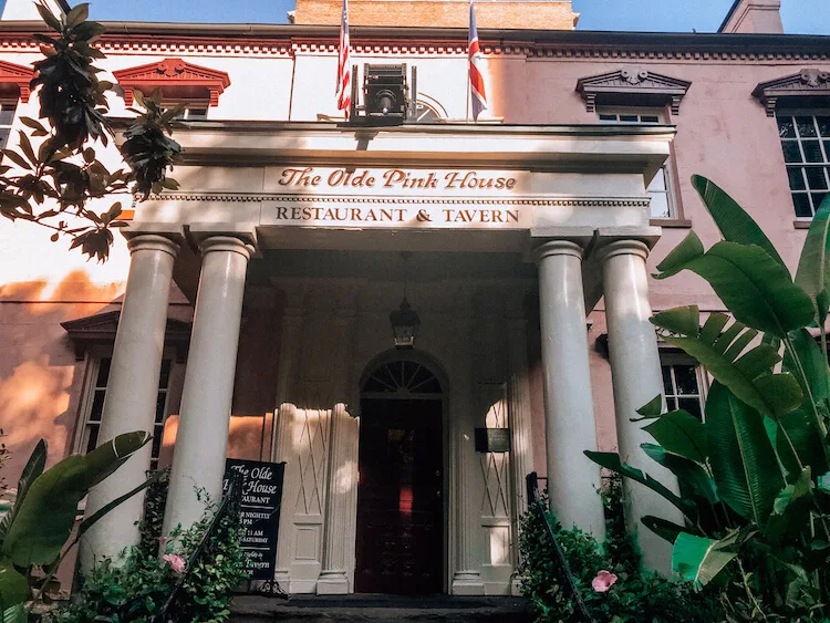 The Olde Pink House in Savannah