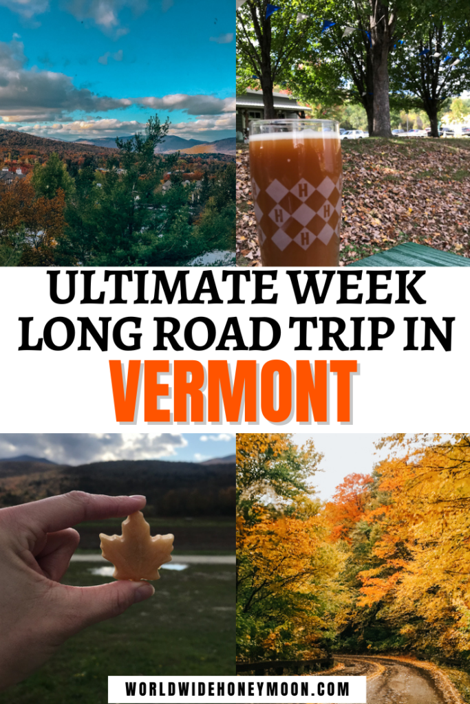 This is the ultimate Vermont road trip itinerary | Vermont in the Fall | Vermont Fall | Vermont Vacation | Vermont Itinerary | Vermont Fall Itinerary | Stowe Vermont Itinerary | Burlington Vermont Itinerary | Week in Vermont | Vermont Trip Ideas | Vermont Road Trip Fall | Vermont Fall Road Trips | Vermont Trip Outfits | Road Trip to Vermont | Vermont Road Trip Summer | New England Road Trip | Autumn in Vermont October | Vermont Autumn | Woodstock Vermont Autumn | Fall Destinations