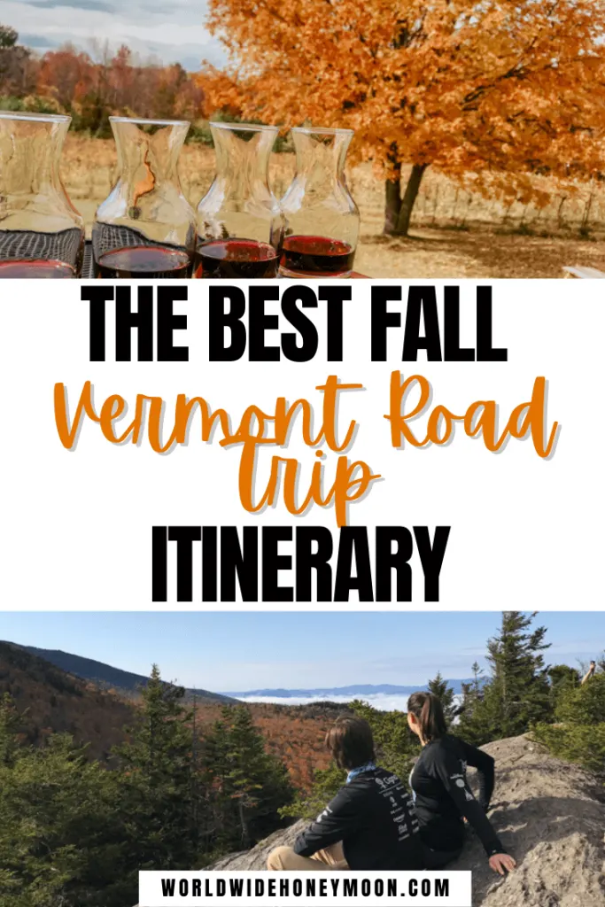Vermont Road Trip Itinerary