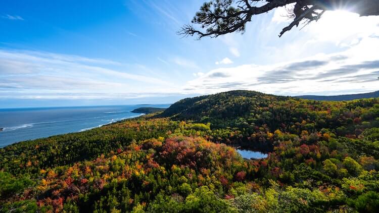 Acadia National Park in the fall