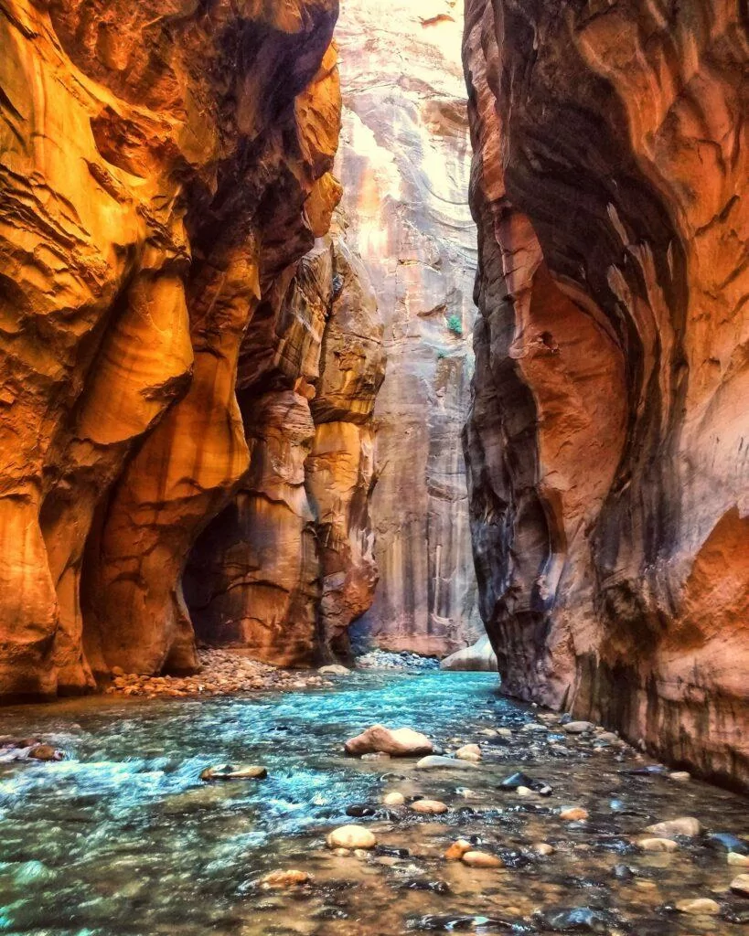 The Narrows in Zion National Park