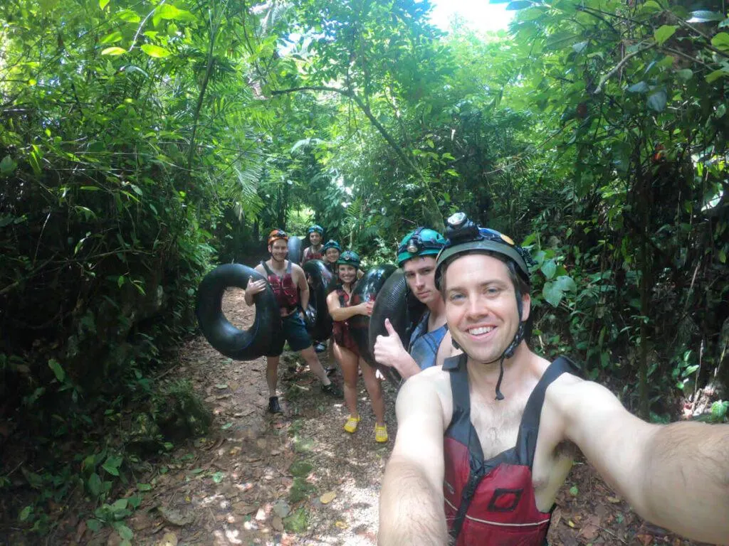 Ziplining and River Tubing in Belize