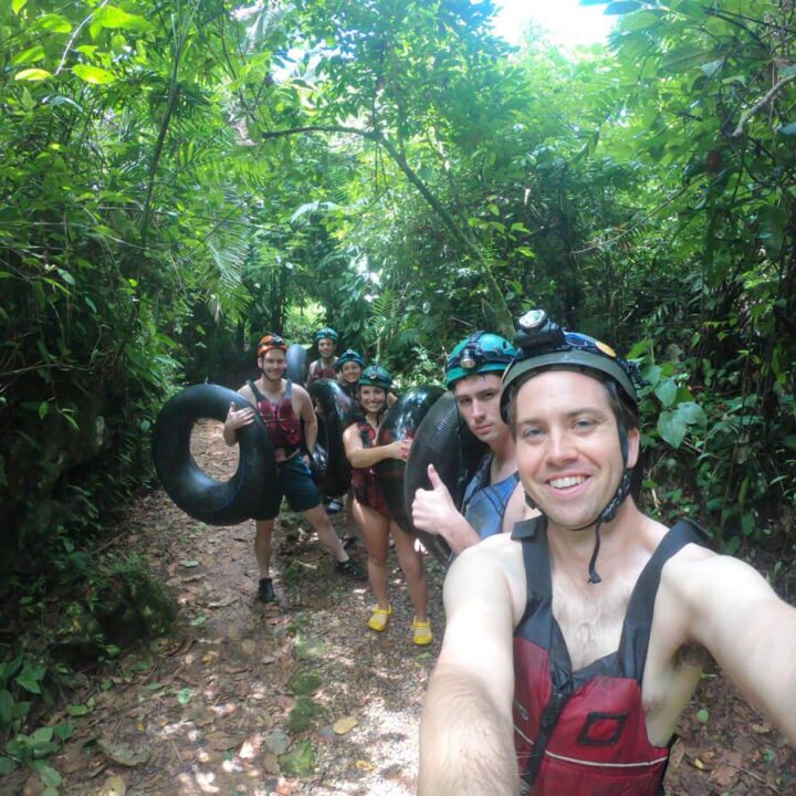 Ziplining and River Tubing in Belize