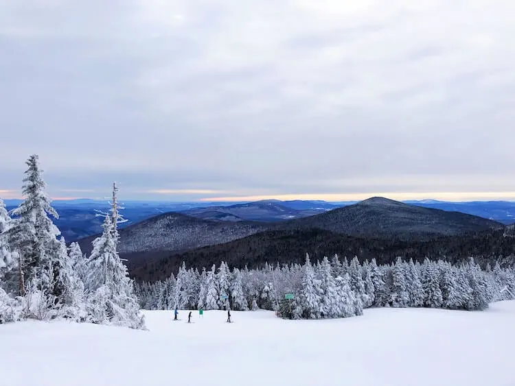 Go Skiing in the mountains in Vermont - Things to do in Stowe VT