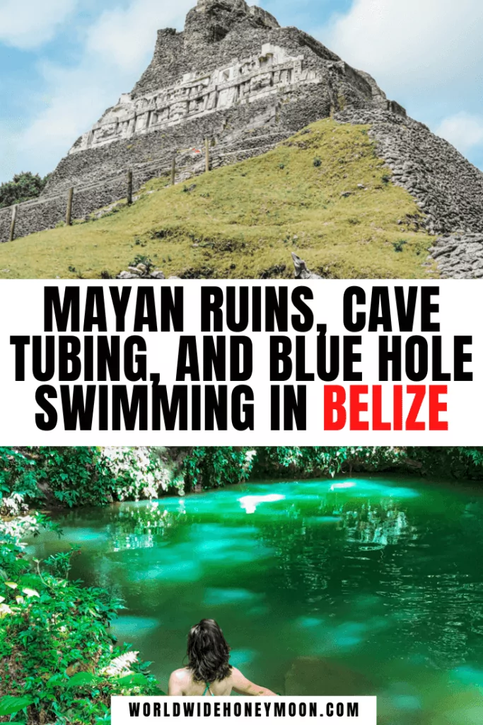 Mayan Ruins, Blue Hole Swimming, and Cave Tubing in Belize