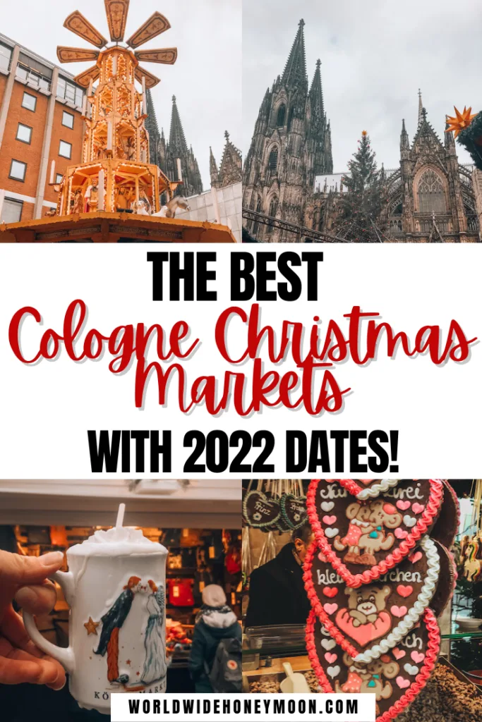 This is the ultimate guide to Cologne Christmas markets | Cologne Cathedral | Koln Christmas Market | Cologne Germany | Cologne Germany Photography | Cologne Christmas Market Germany | Cologne Christmas Market Food | Cologne Germany Christmas | German Christmas Market | Europe Destinations | Winter Destinations in Europe | Best Christmas Markets in Europe