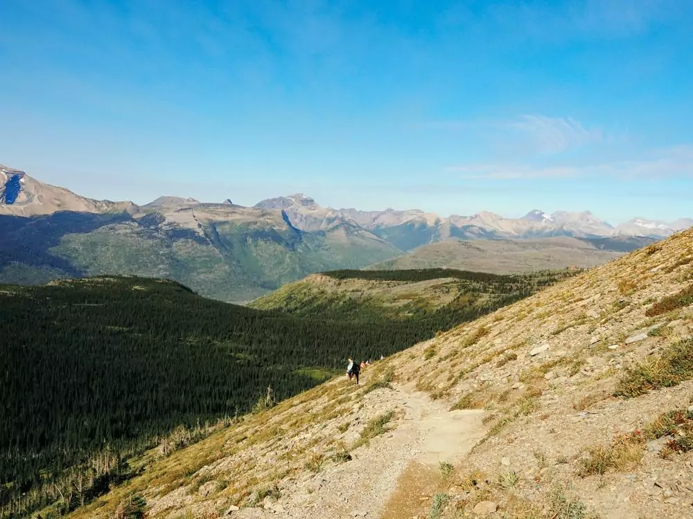 Garden Wall Trail to Grinnell Glacier Overlook