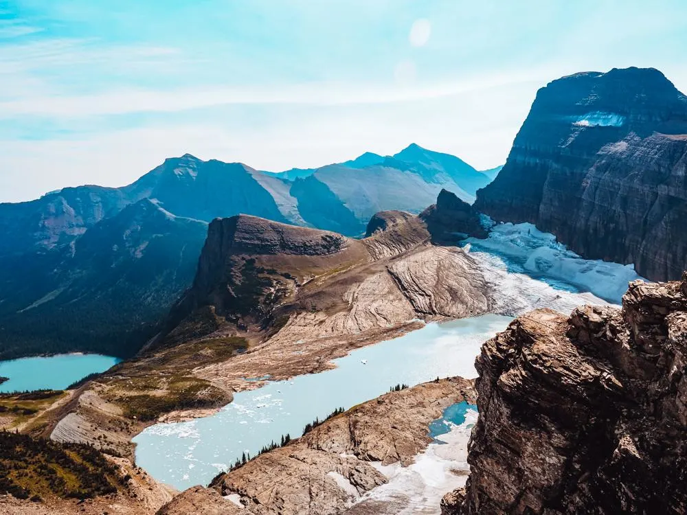 Grinnell Glacier via the Garden Wall Trail