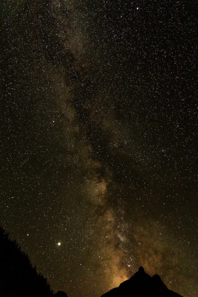 Stargazing at Glacier National Park