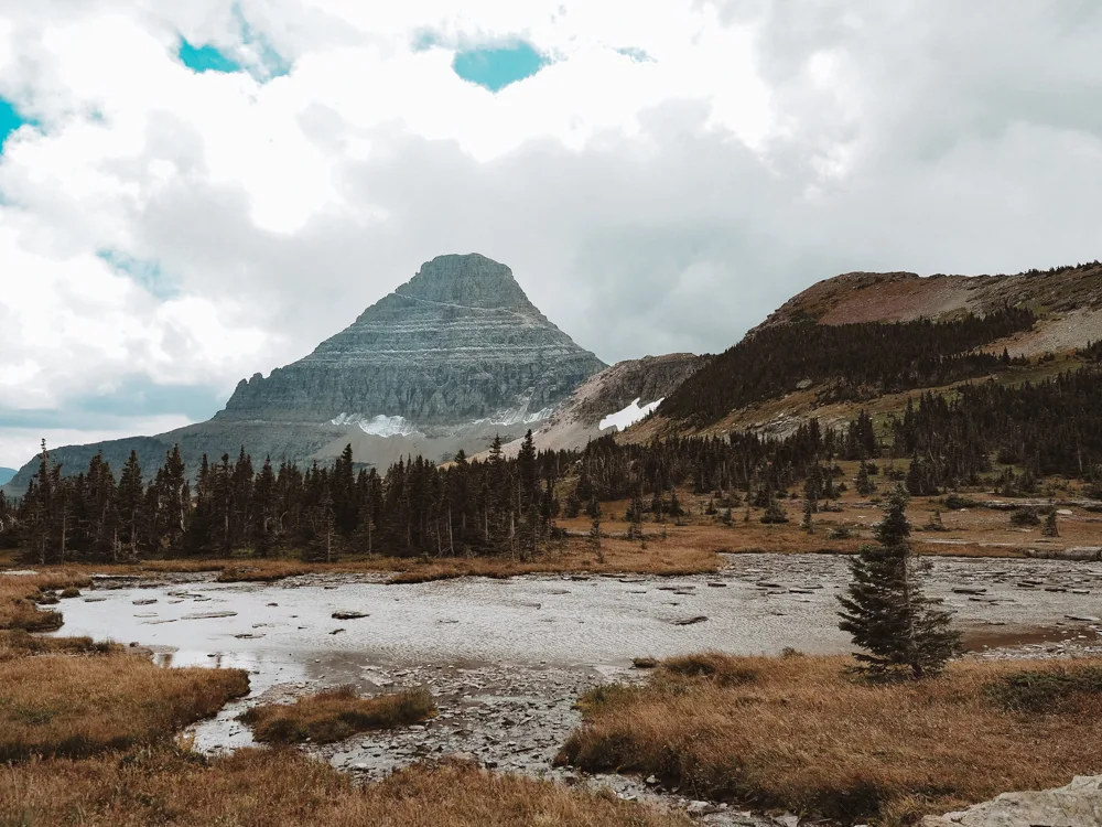 Stream along the way at Hidden Lake Overlook