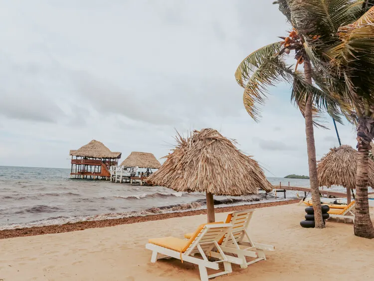 Beach at Hopkins in Belize - Belize Honeymoon