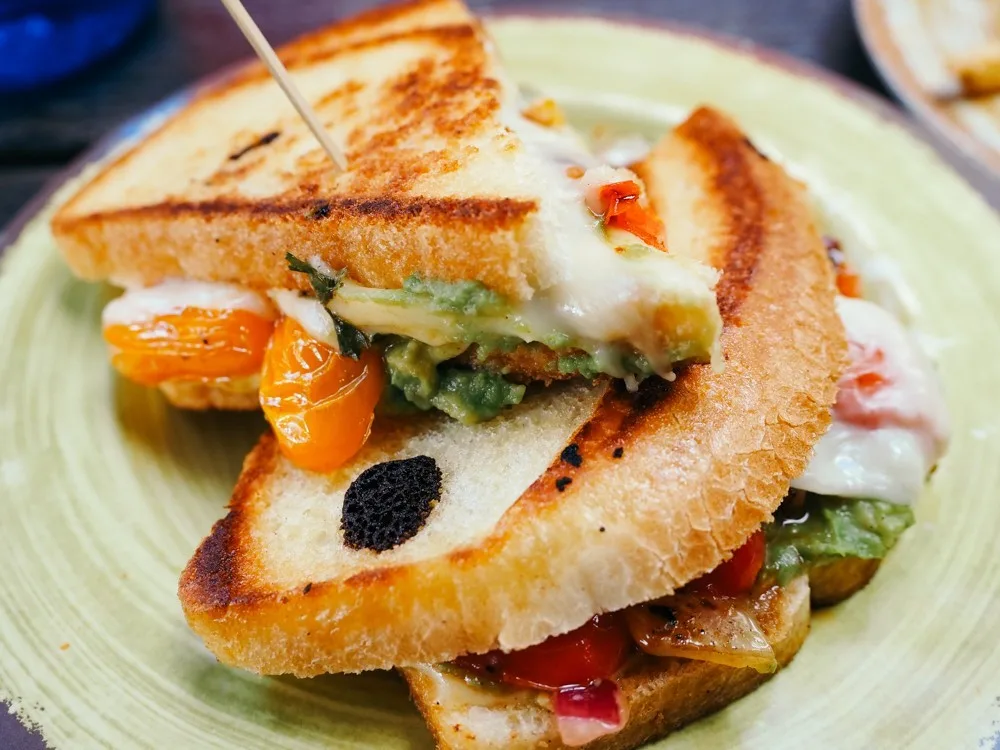 Finger Lakes Weekend Getaway | Grilled cheese at Luna Street Food