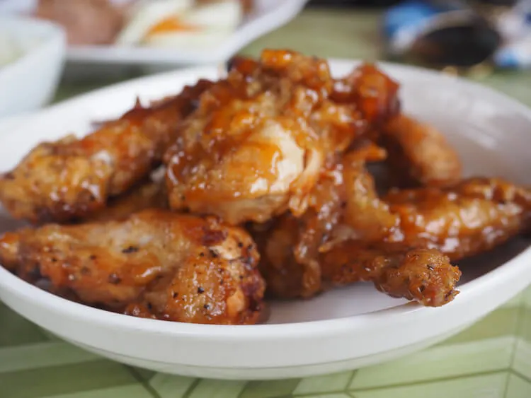 Fried hot honey chicken - Belize Itinerary