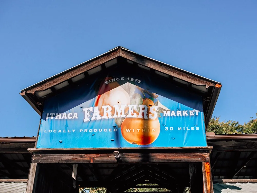 Ithaca Farmers Market Exterior