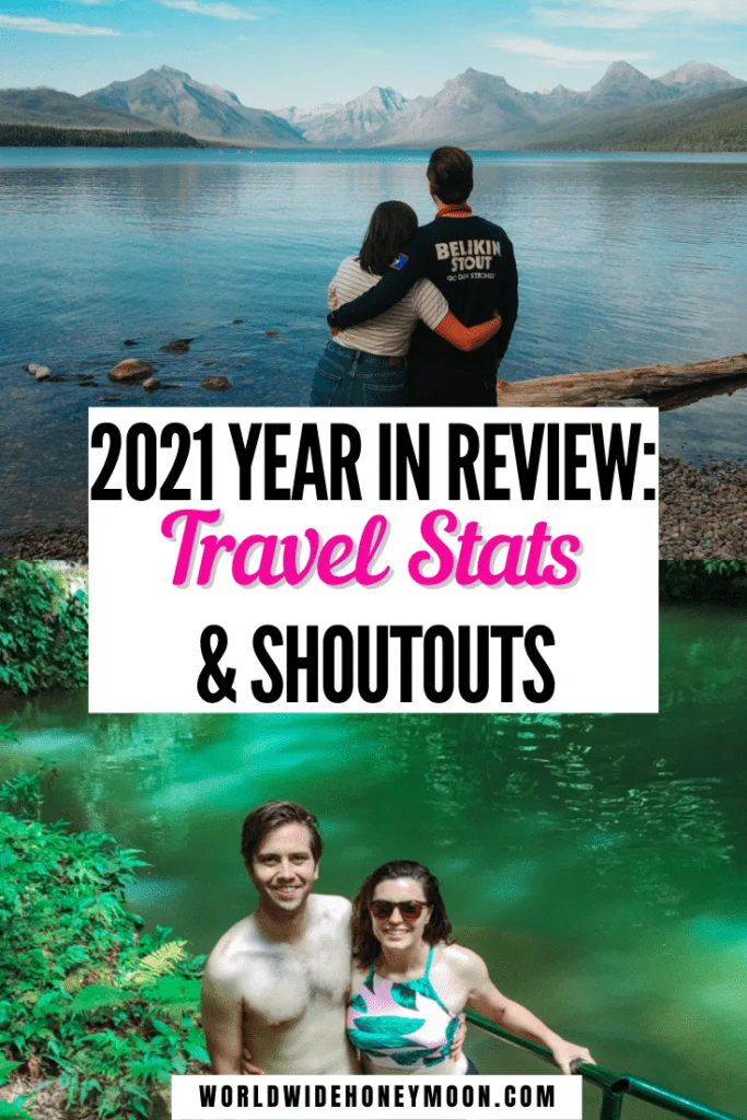 2021 Year in Review Travel Stats and Shoutouts