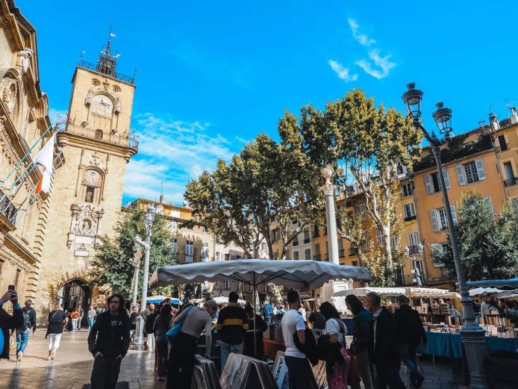Aix en Provence on a sunny day