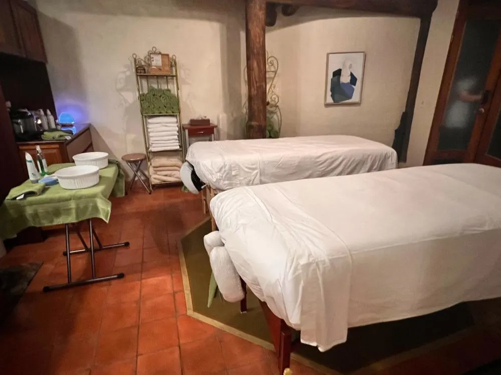 Massage area of Finca Rosa Blanca