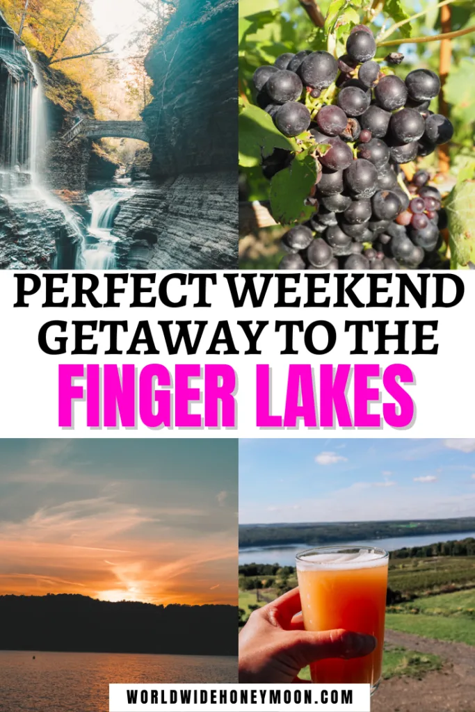 This is the ultimate romantic weekend in the Finger Lakes | Finger Lakes Weekend | Finger Lakes Honeymoon | Finger Lakes Weekend Trip | Weekend in Finger Lakes | Romantic Finger Lakes | 2 Days in the Finger Lakes | Things to do in the Finger Lakes | Watkins Glen State Park | Finger Lakes Wineries | Finger  Lakes NY Wineries | Weekend in Ithaca NY | Things to do in Ithaca | Romantic Getaway Upstate NY