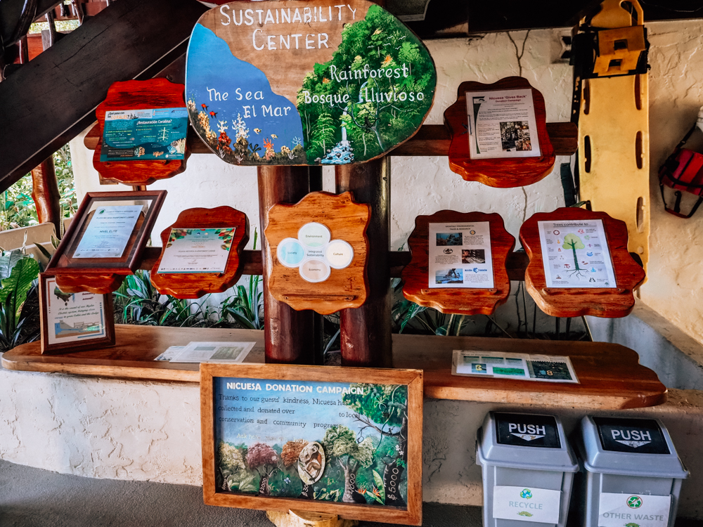 Sustainability Center at Playa Nicuesa Rainforest Lodge