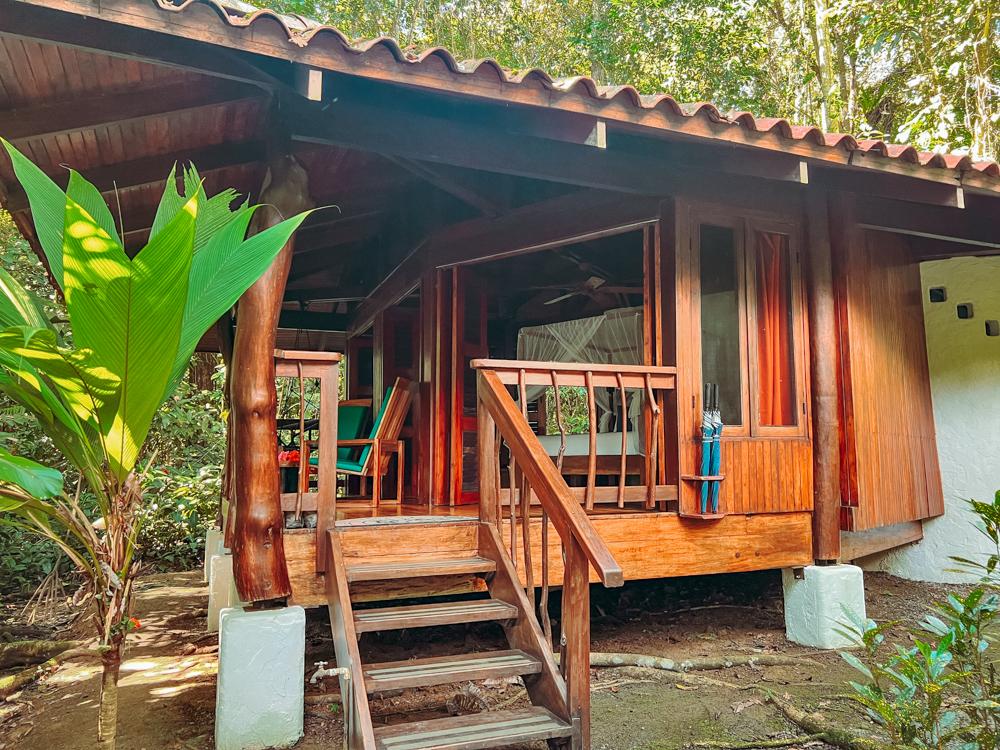 Toucan cabin at Playa Nicuesa Rainforest Lodge