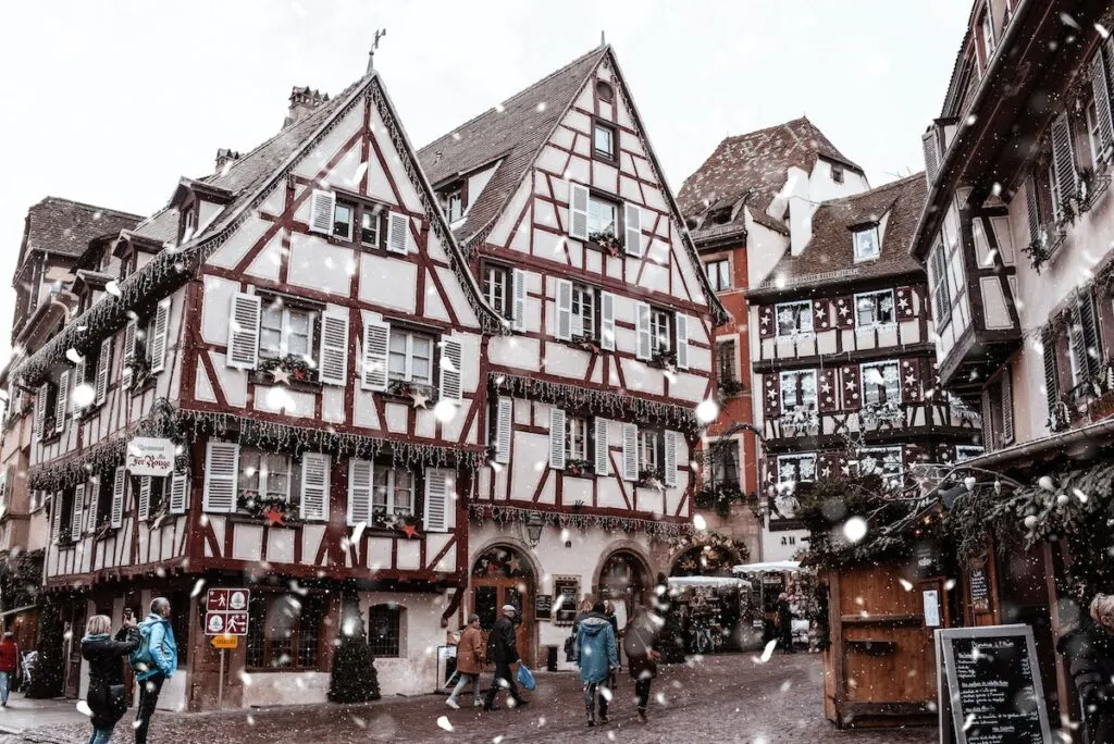 Colmar around the holidays