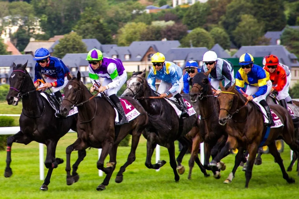Horse racing in Deauville